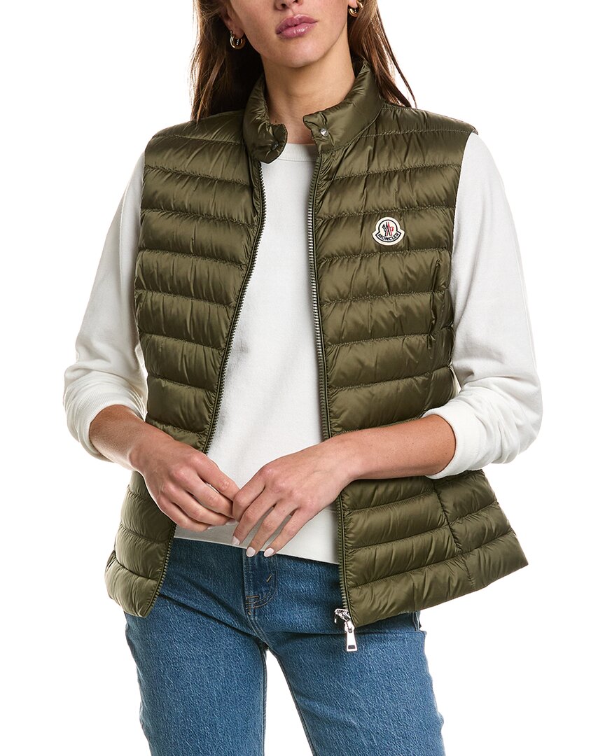 Moncler Igens Vest In Green