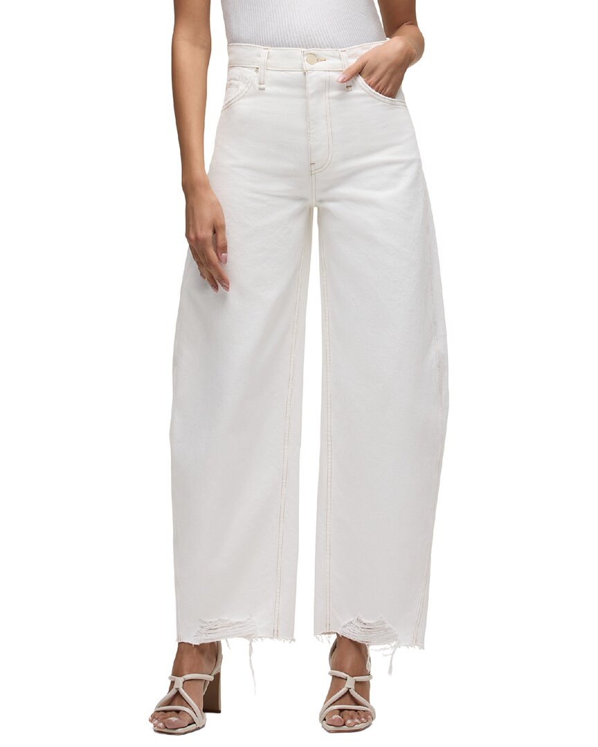 Hudson Jeans Bailey Relaxed Barrel Jean In White