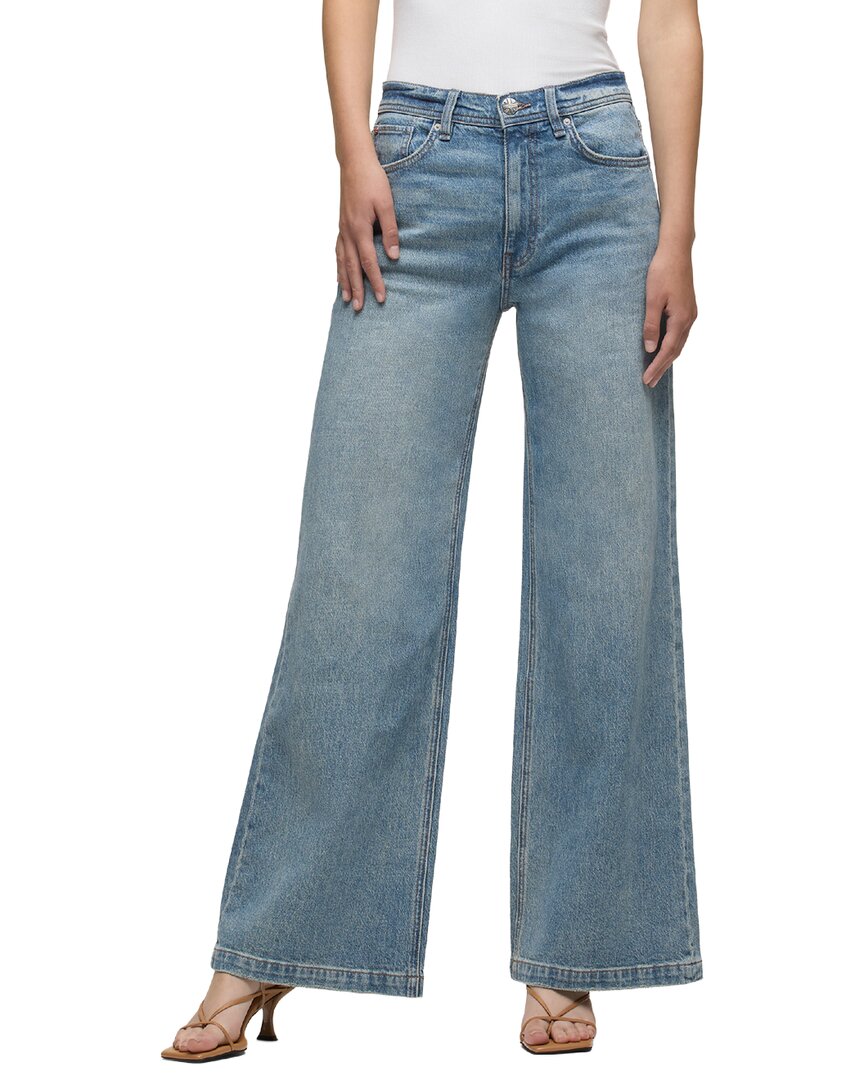 Hudson Jeans Jodie Loose Fit Wide Leg Jean In Blue