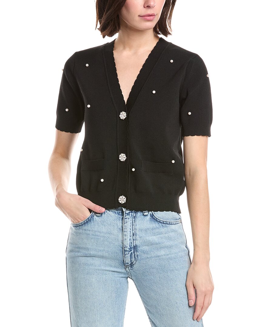 Nvlt Cardigan Sweater In 001-black