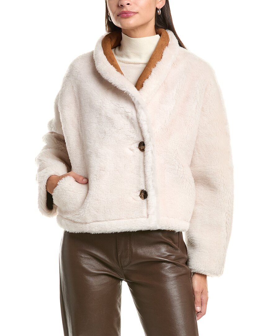 La Fiorentina Reversible Jacket In Multi