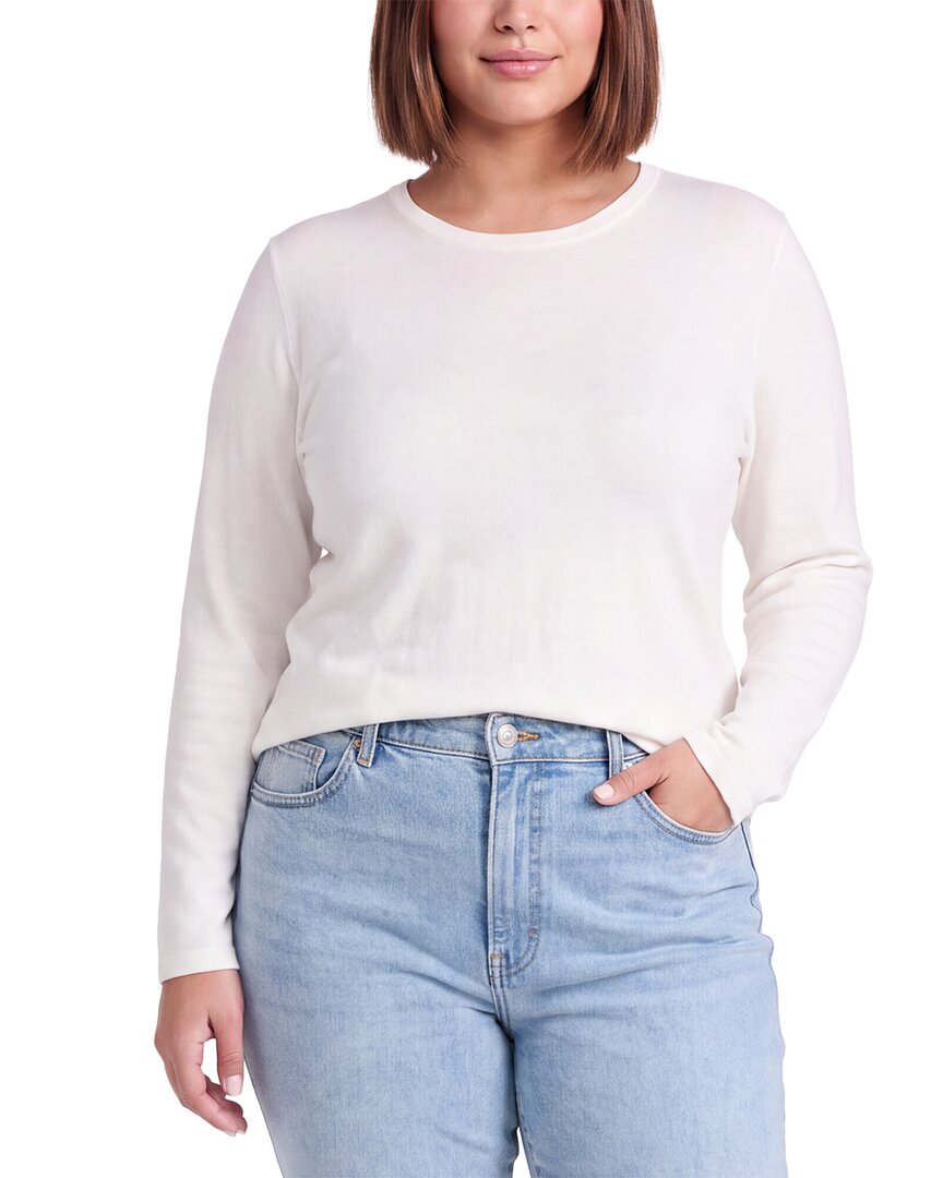 Picadilly Crewneck Sweater In White