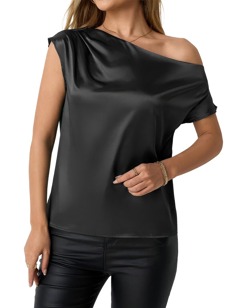 Adele Berto Top In Black
