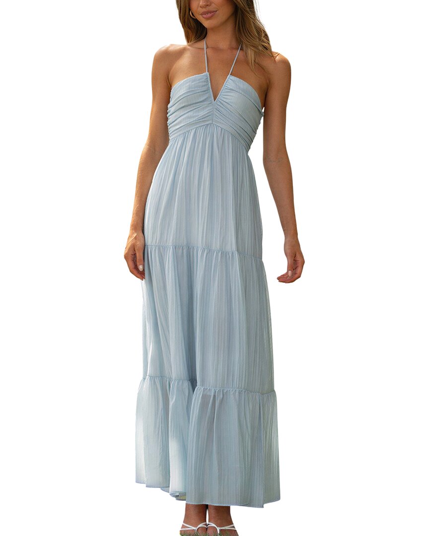 Enjoy Petra Midi Dress In Blue
