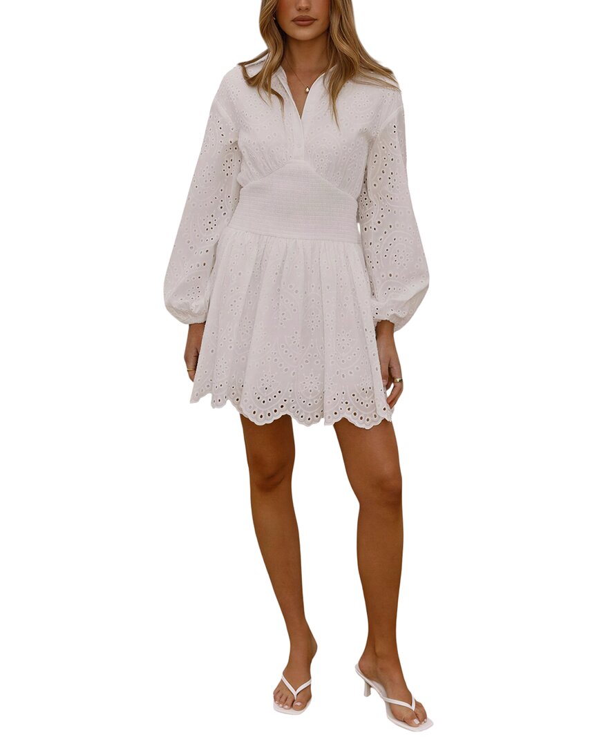 Enjoy Petra Mini Dress In Gray