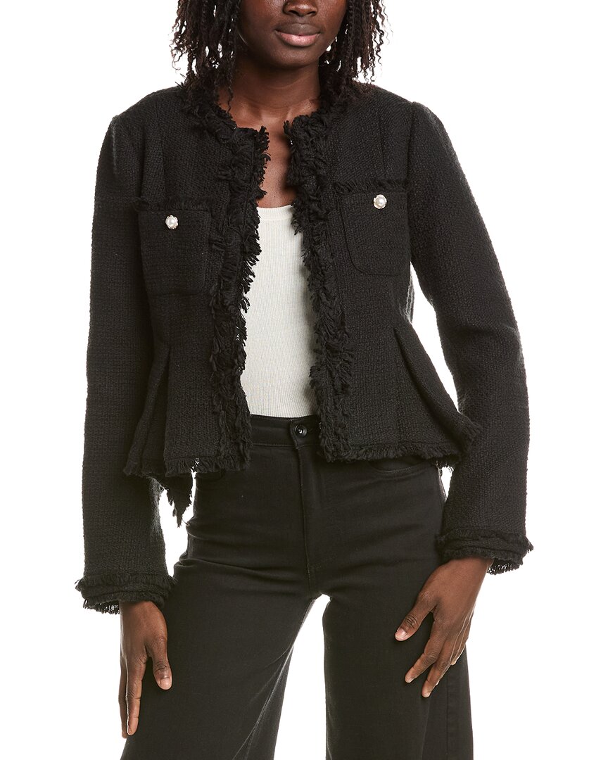 Cinq À Sept Misty Jacket In Black