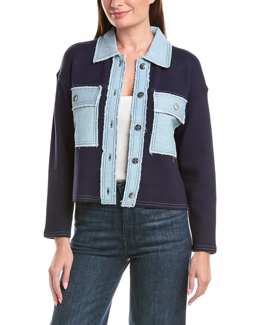 Nanette Lepore Nanette  Cardigan In Blue