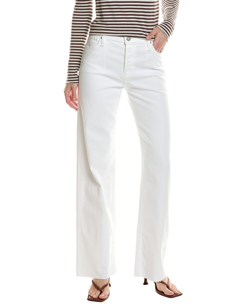 Hudson Jeans Rosie White Lily Wide Leg Jean