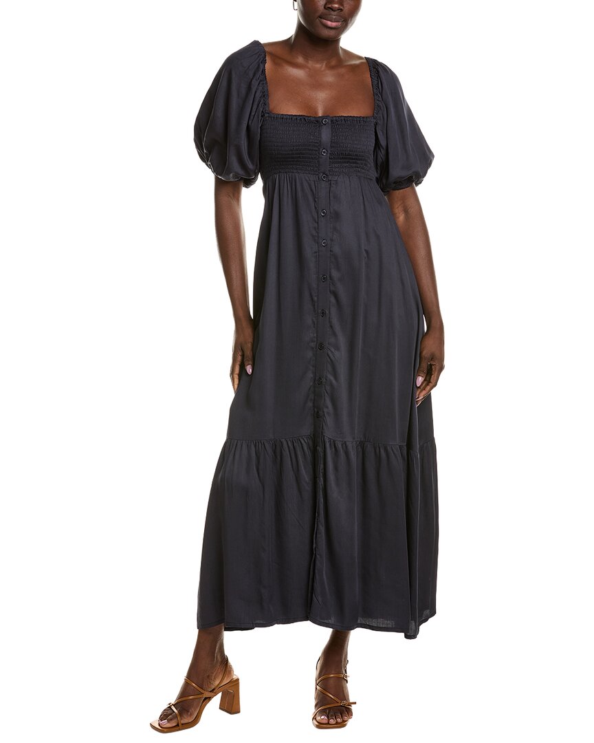 Emerson Fry Santiago 3 Maxi Dress In Navy