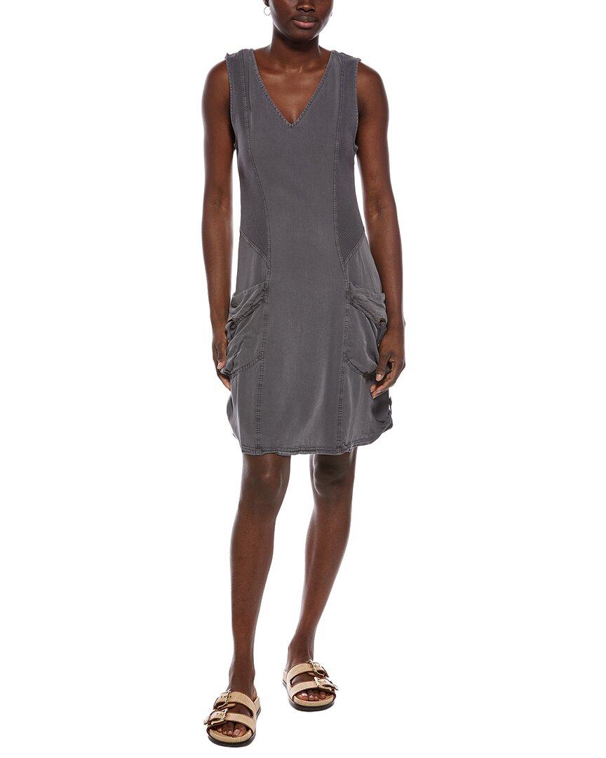 Xcvi Twill Penta Dress In Pink