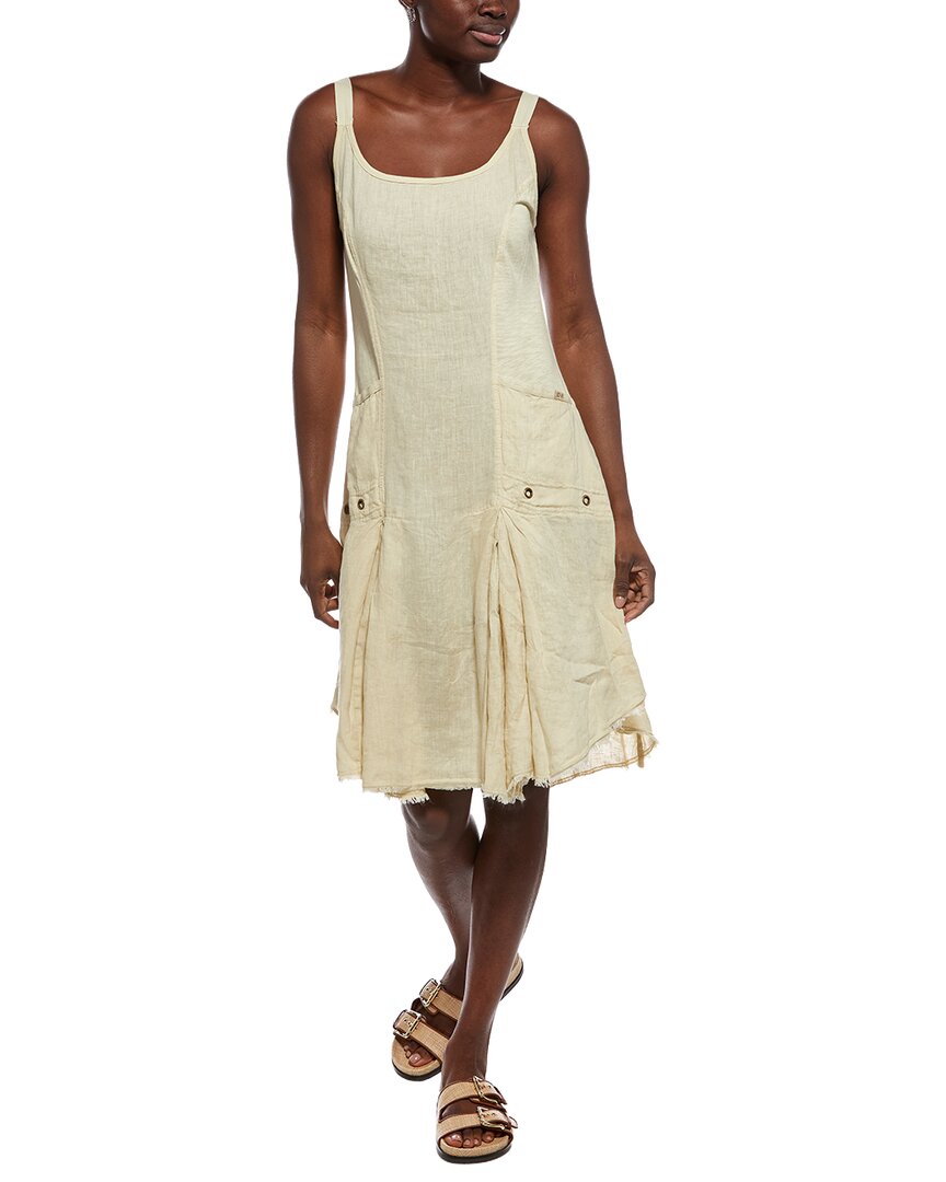 Xcvi Coralie Linen Dress In Brown