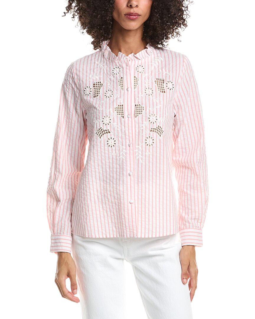 Anna Kay Mahalo Shirt In White