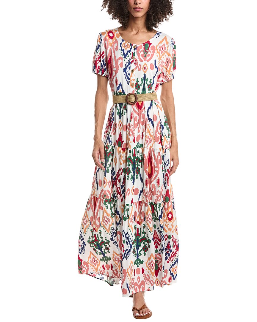 Anna Kay Fleur Dress In Multi