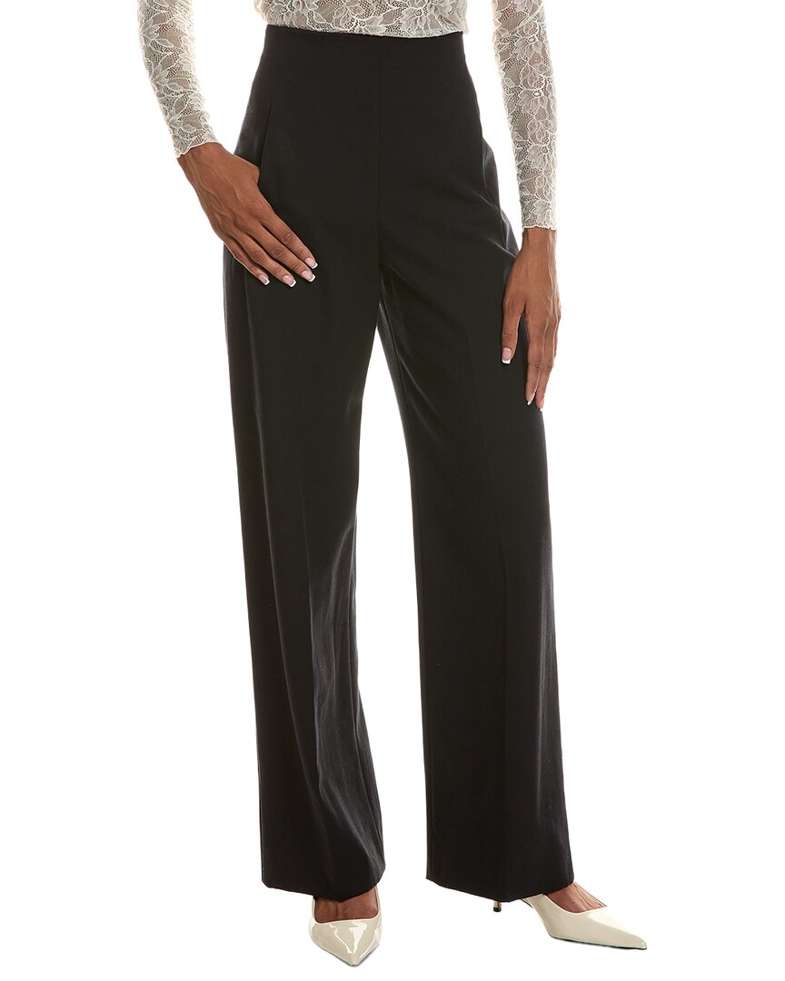Fforme Peyton Wool-blend Pant In Black