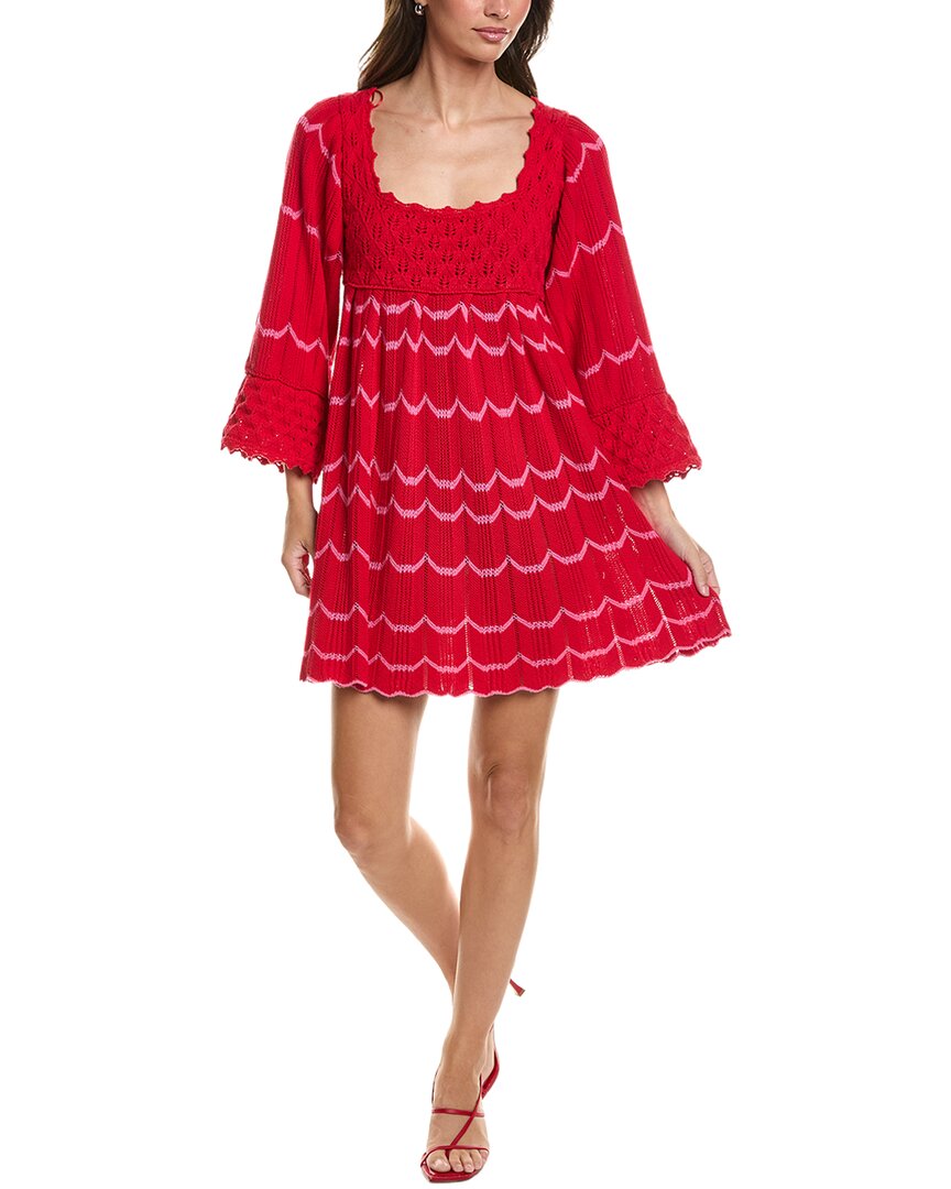 Pomander Place Devon Mini Dress In Red