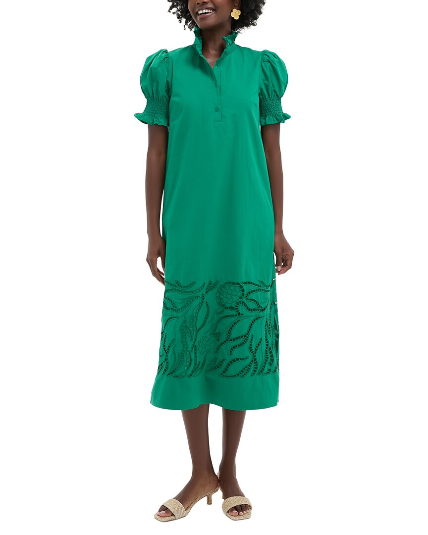 Hyacinth House Eliza Midi Dress In Green