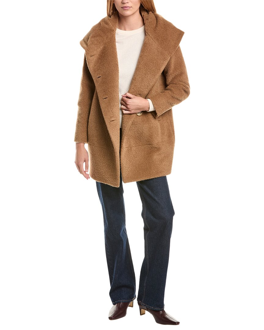 Sofia Cashmere Sofiacashmere Wool & Alpaca-blend Coat