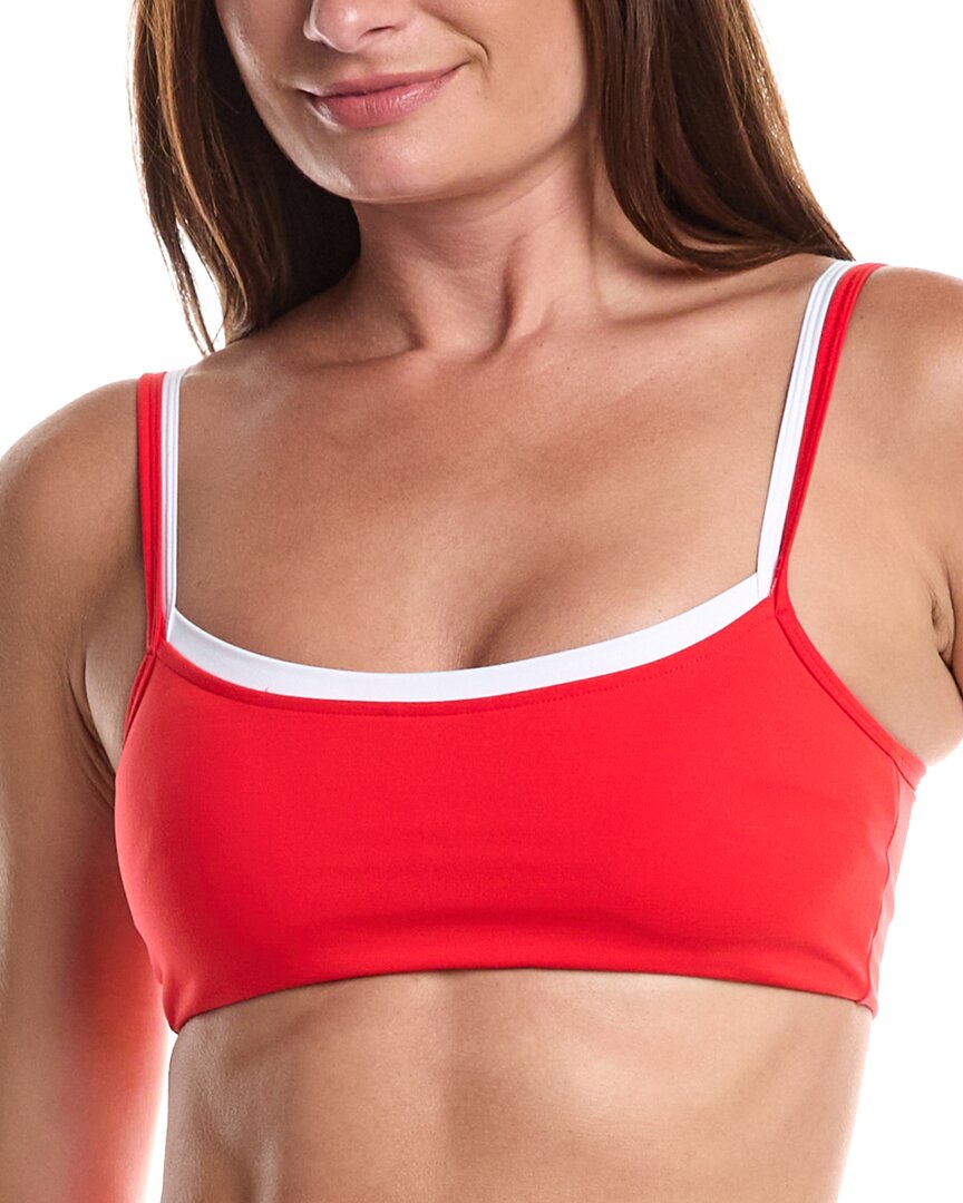 Gottex Double Layer Bra In Red