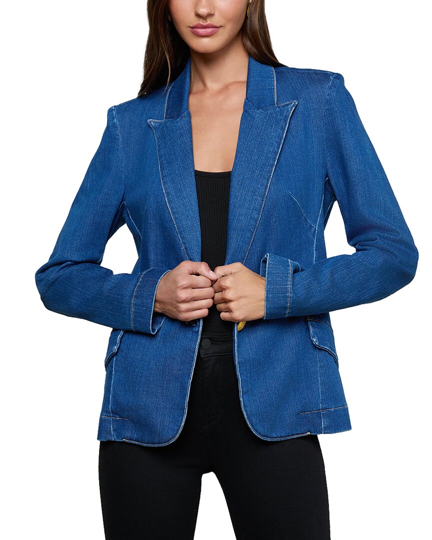 L'agence Baldwin Blazer In Blue