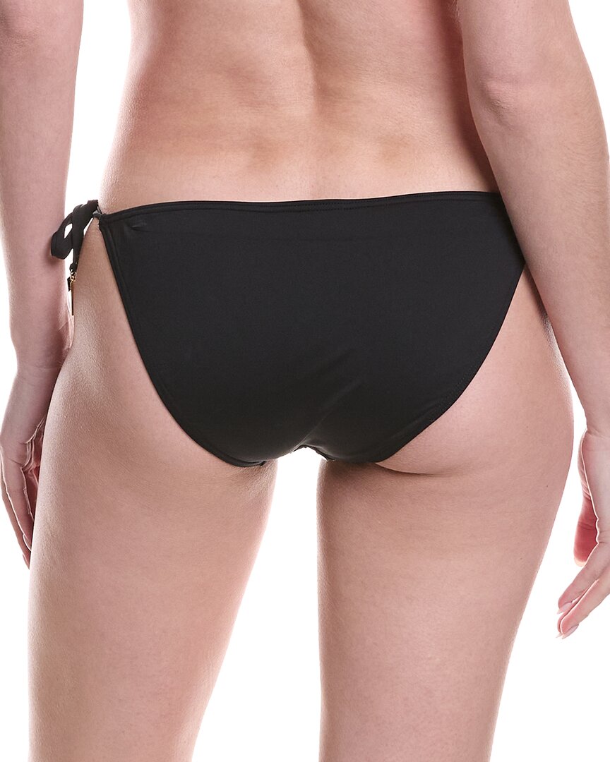 Vince Camuto Sequin String Bikini Bottom In Black