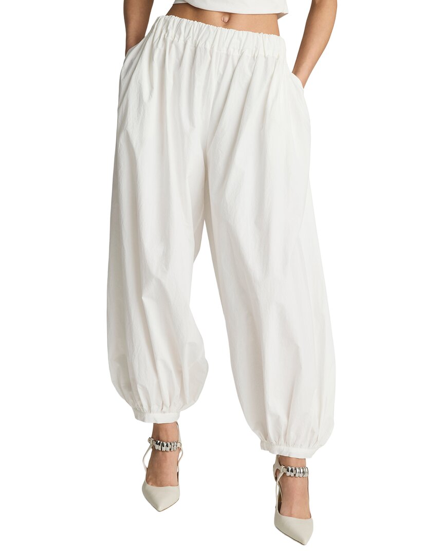Kenneth Cole Pull-on Bubble Leg Pant In White