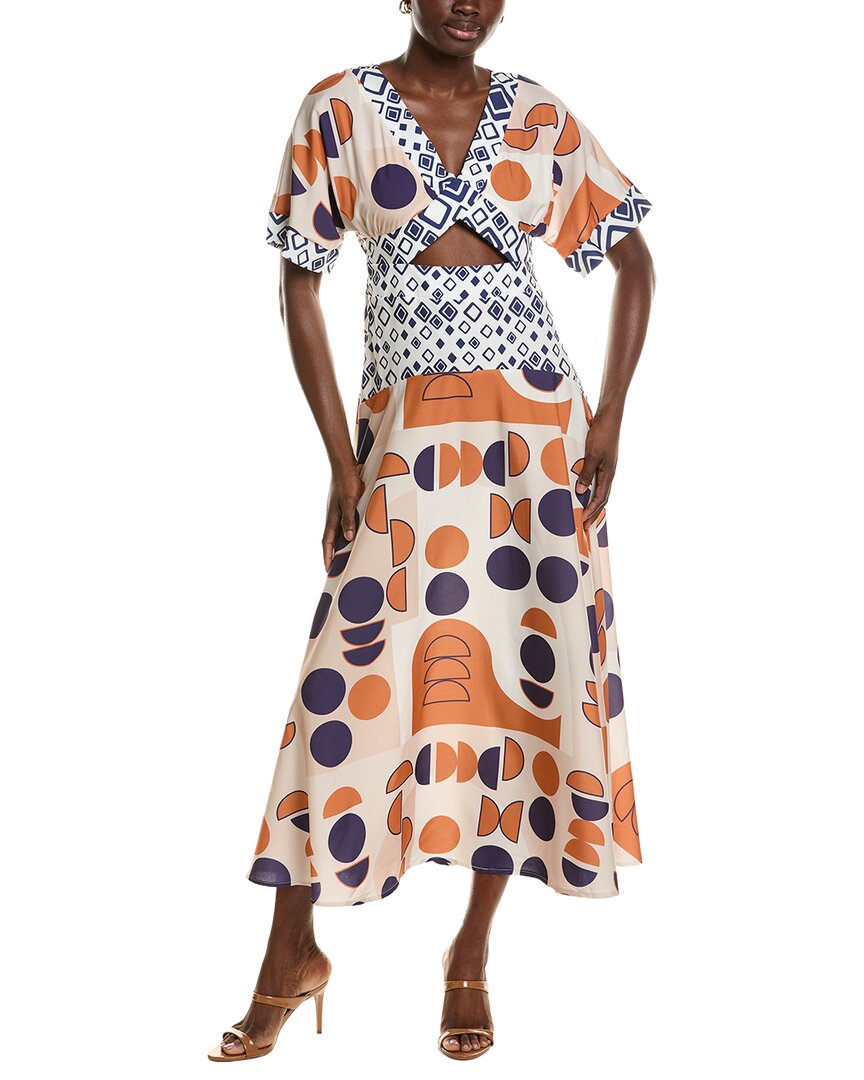 Amina Glam Midi Dress