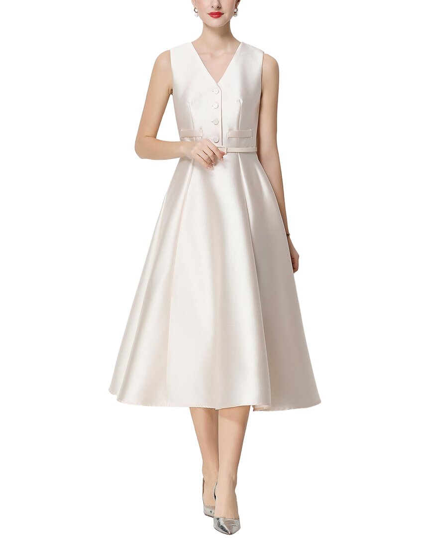 Kaimilan Midi Dress In Neutral