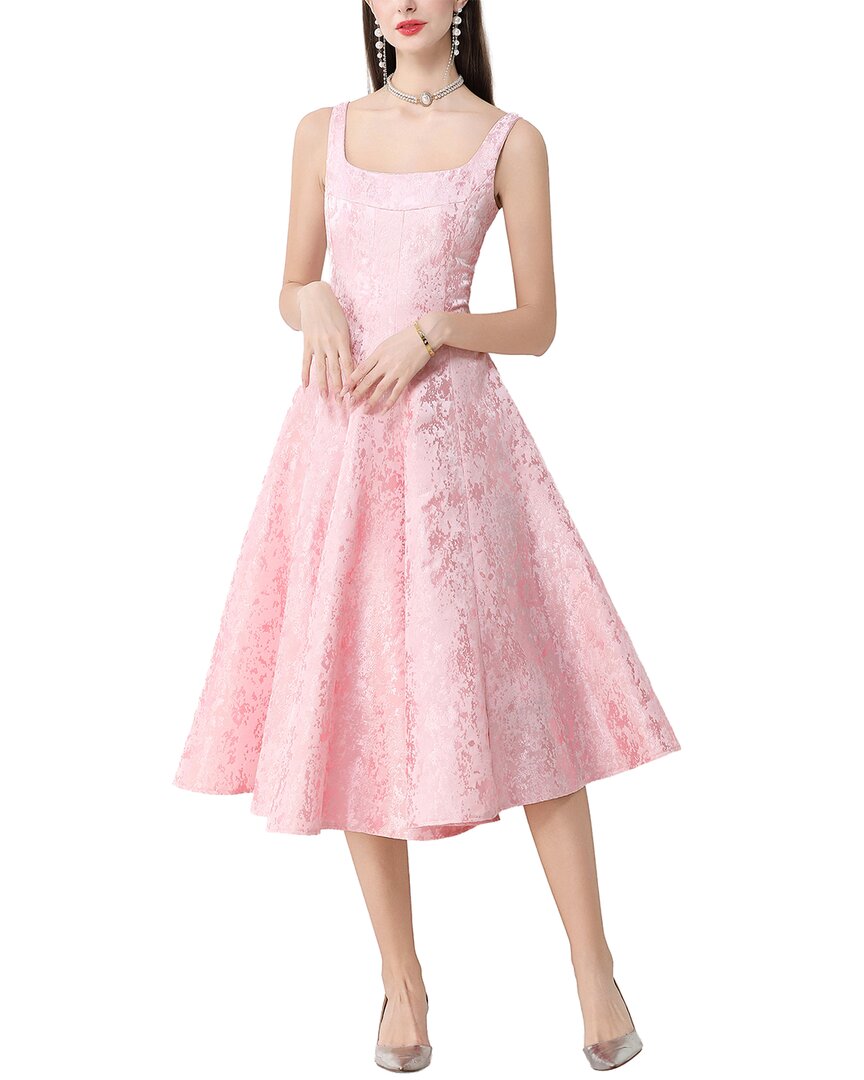 Kaimilan Midi Dress In Pink