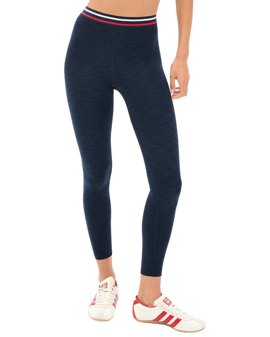 Splits59 Bailey High Waist Active Rib 7/8 Legging In Blue