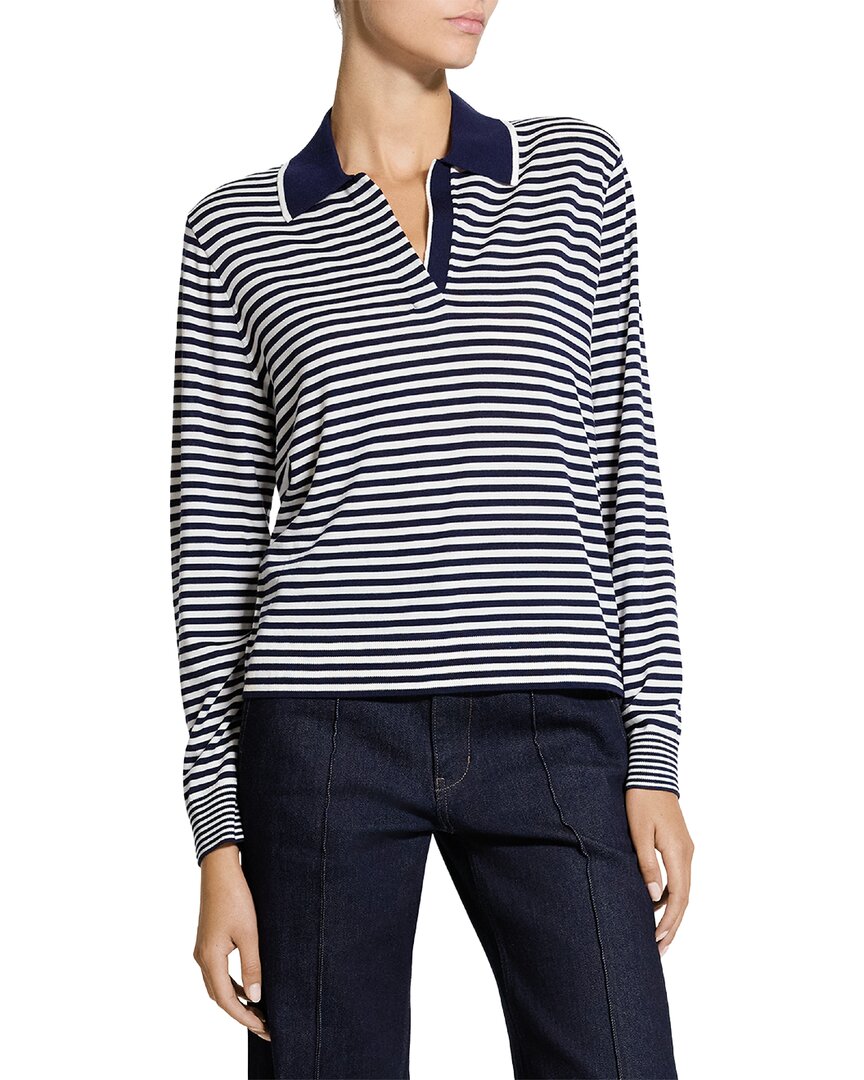 Theory Stripe Boy Wool Sweater