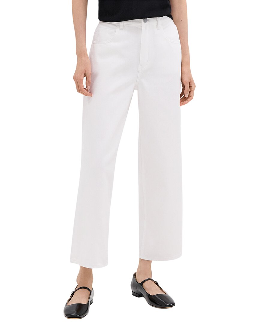Theory Relaxed Fit Jean In C7j-optic White