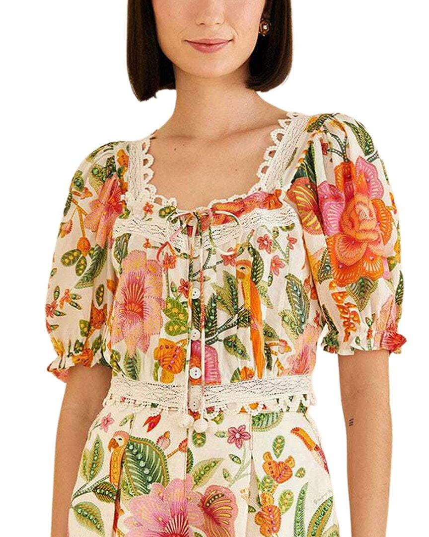Farm Rio Blouse In Pattern