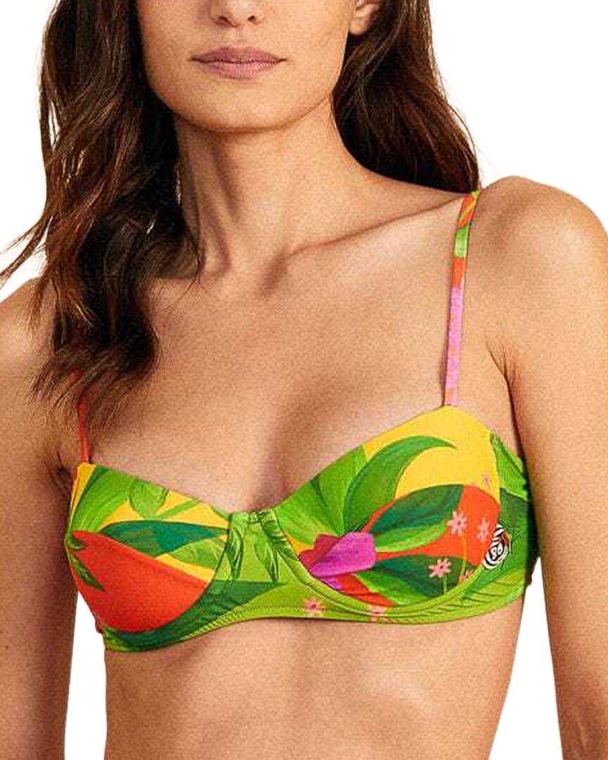 Farm Rio Romantic Garden Bra Bikini Top