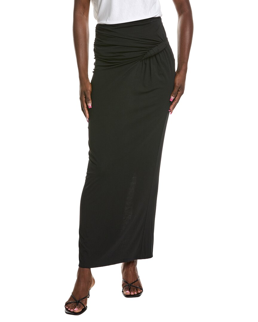 Paris Georgia Croissant Skirt In Black