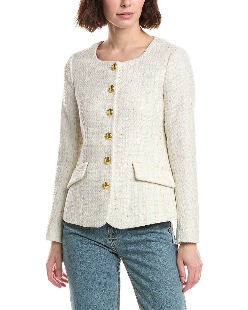 Rag & Bone Lynn Blazer In White
