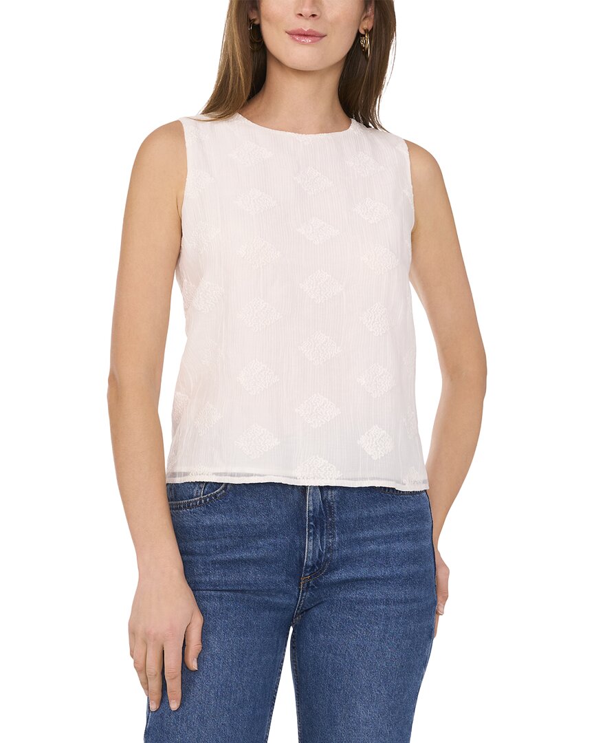 Vince Camuto Sleeveless Crewneck Blouse