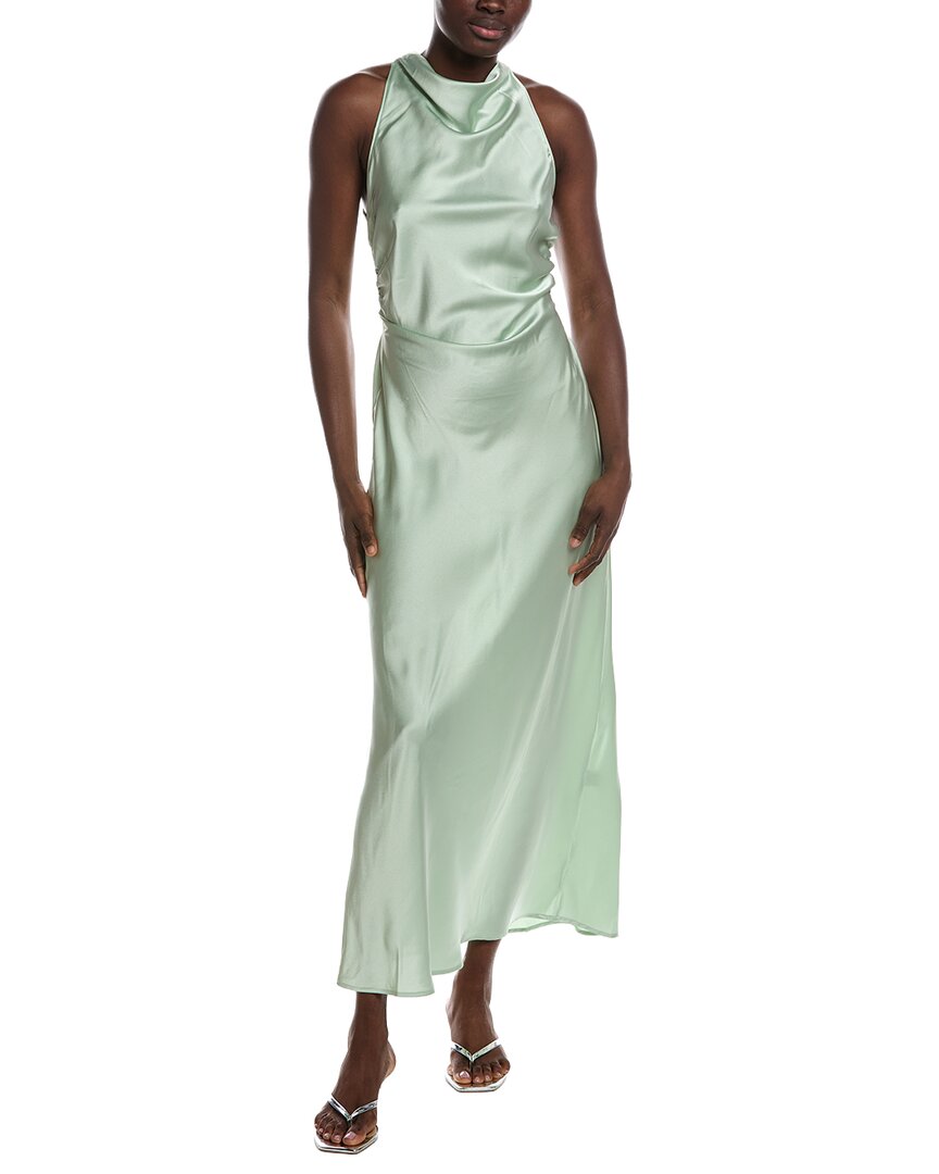 Renee C Sleeveless Midi Dress In Green
