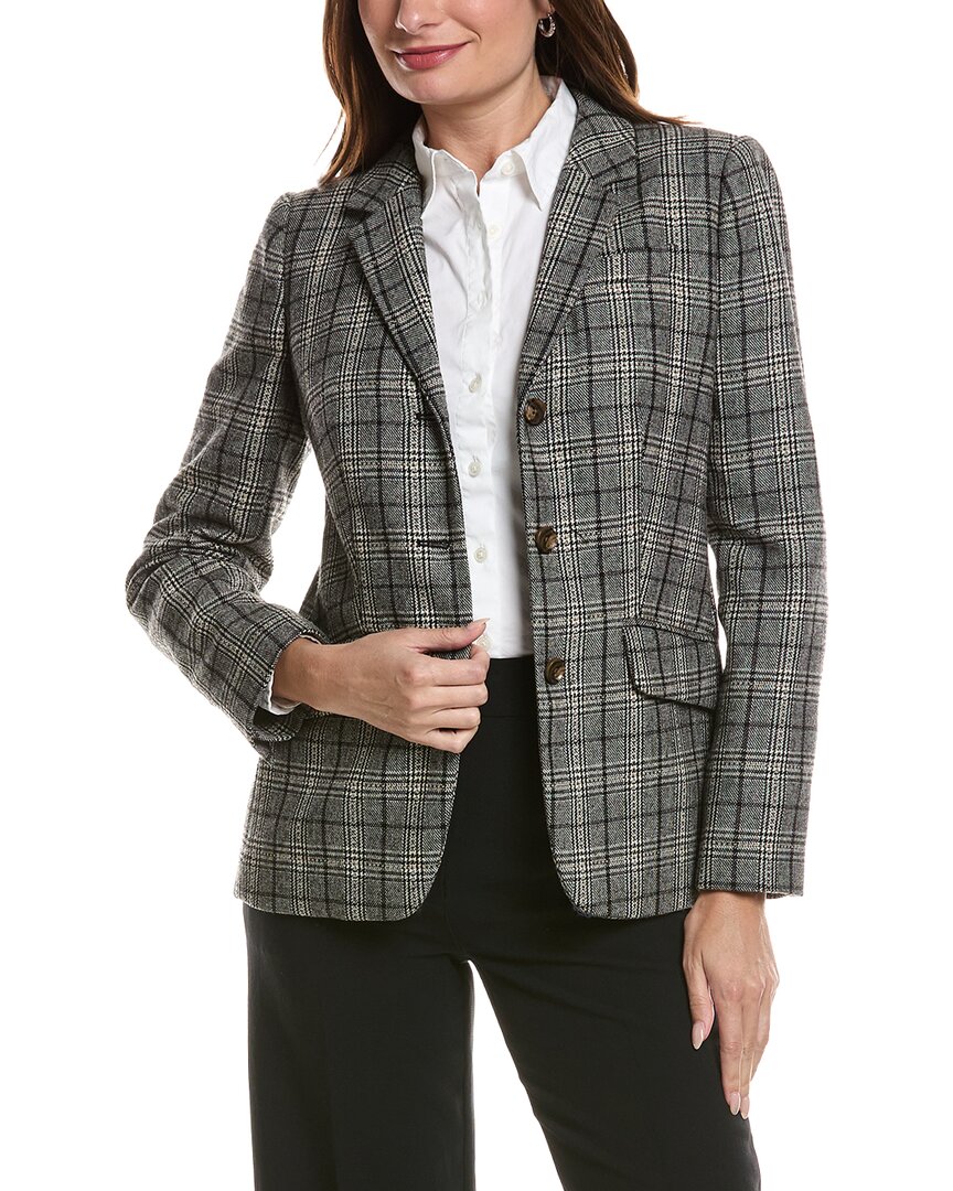 Brooks Brothers Wool-blend Jacket In Multi