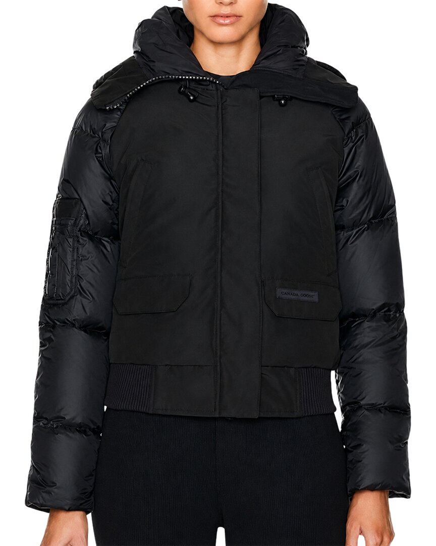 Canada Goose Paradigm Chilliwack Down Bomber Jacket In Black