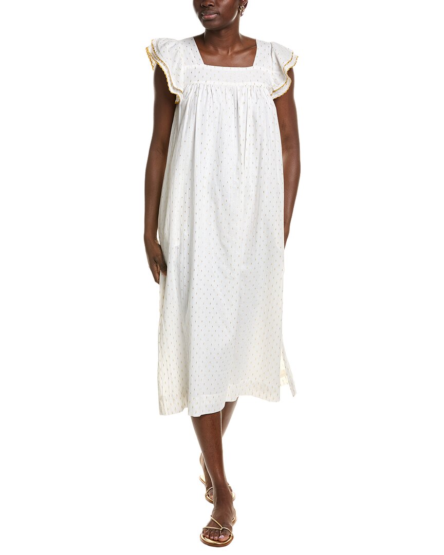 Mer St. Barth Sandrine Maxi Dress In Gold