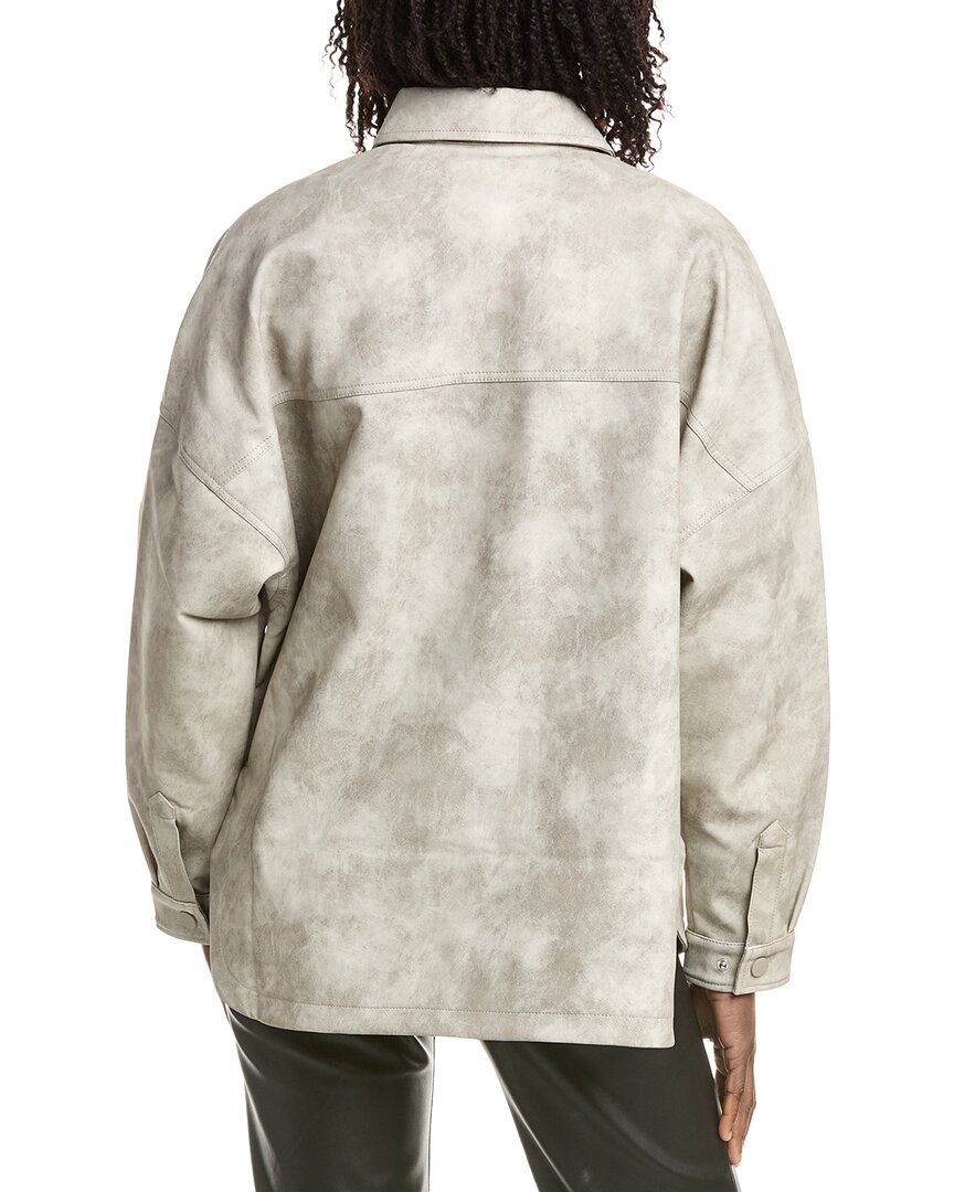 Lamarque Oversized Jacket In Gray