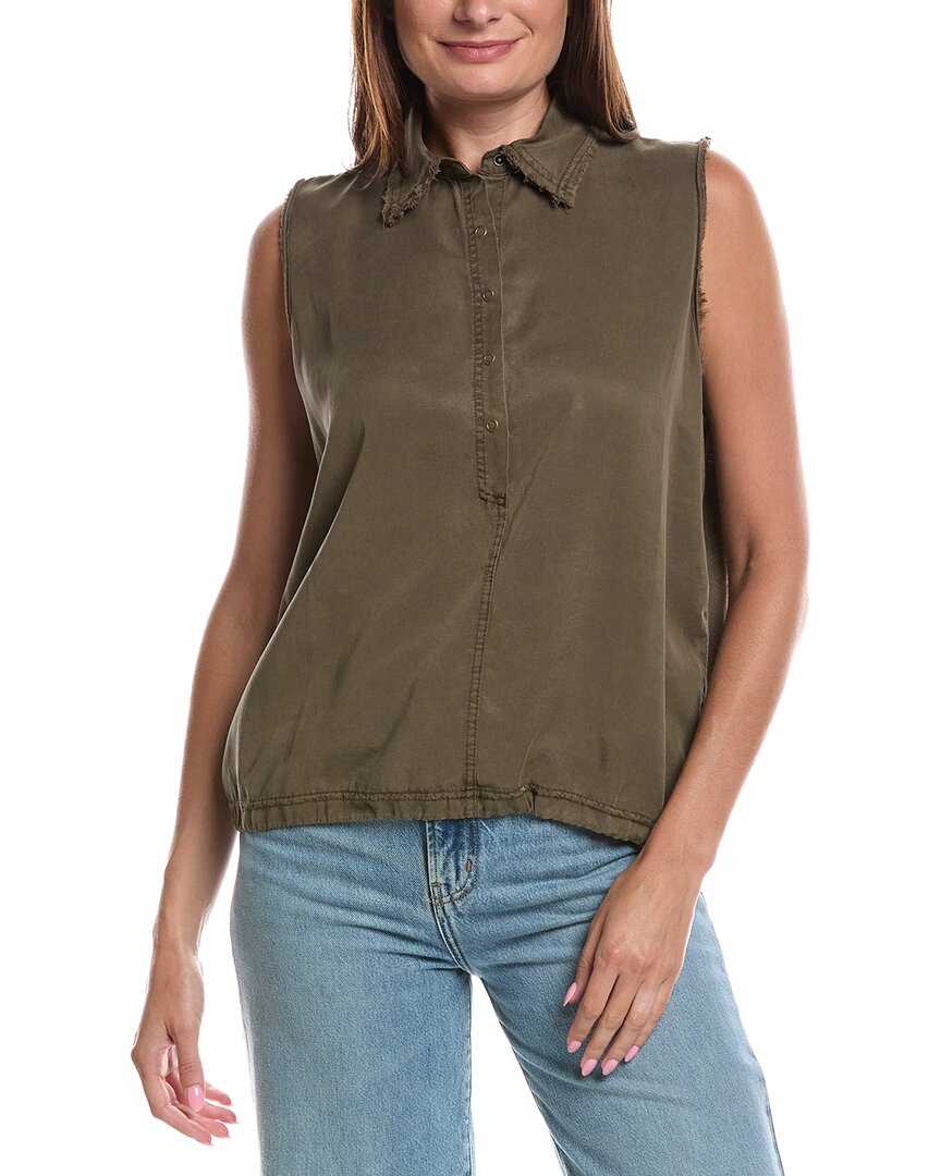 Xcvi Rein Tank In Brown