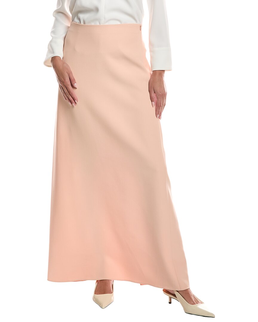 Lafayette 148 New York Silk-blend High Waisted Maxi Skirt