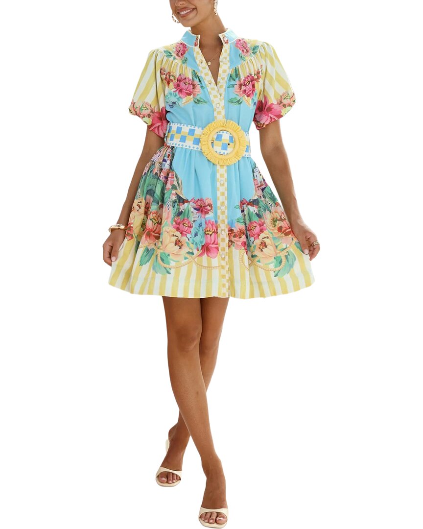 Esea Linen-blend Mini Dress