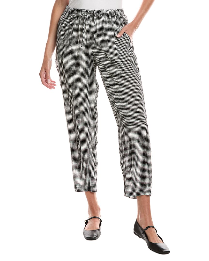 Eileen Fisher Tapered Ankle Linen Pant