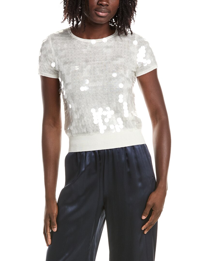 Max Mara Saio Wool Sweater In Ivory