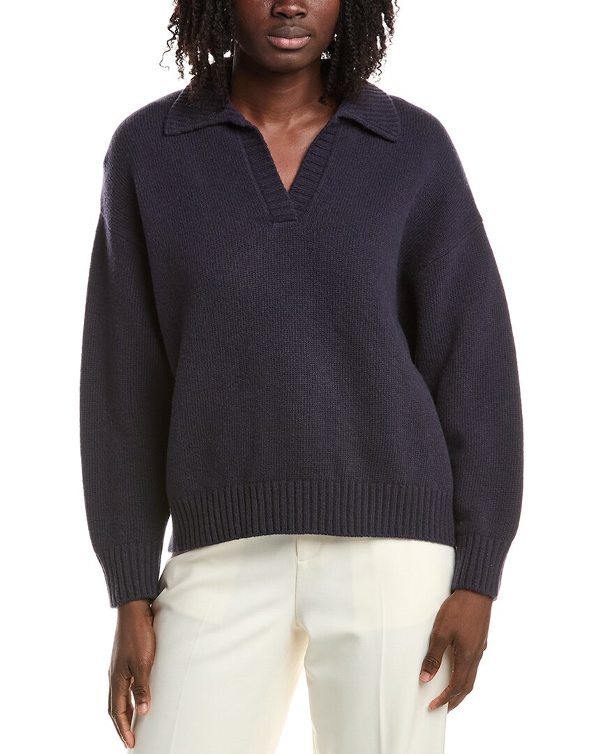Max Mara Weekend  Agre Wool Sweater In Navy