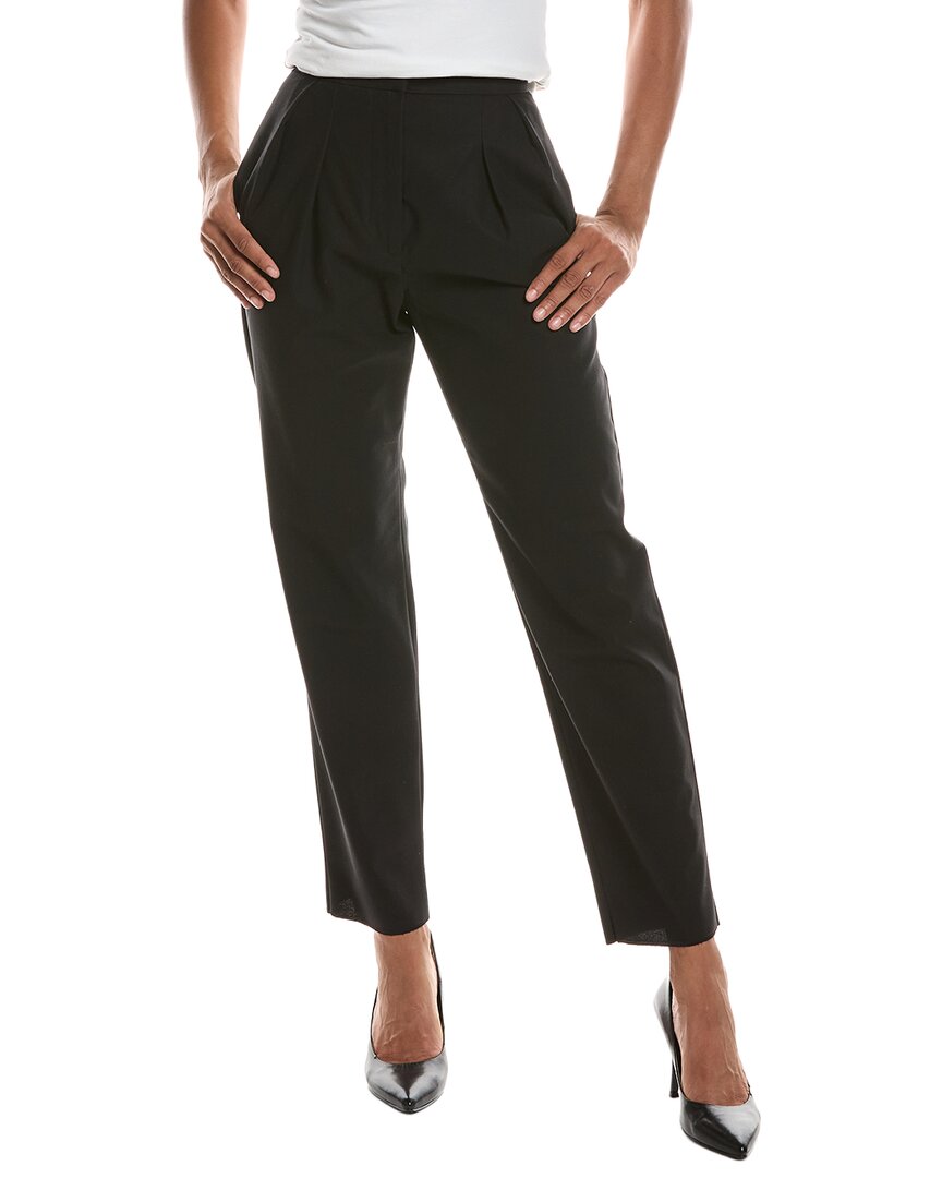 Max Mara Dede Long Trouser In Black