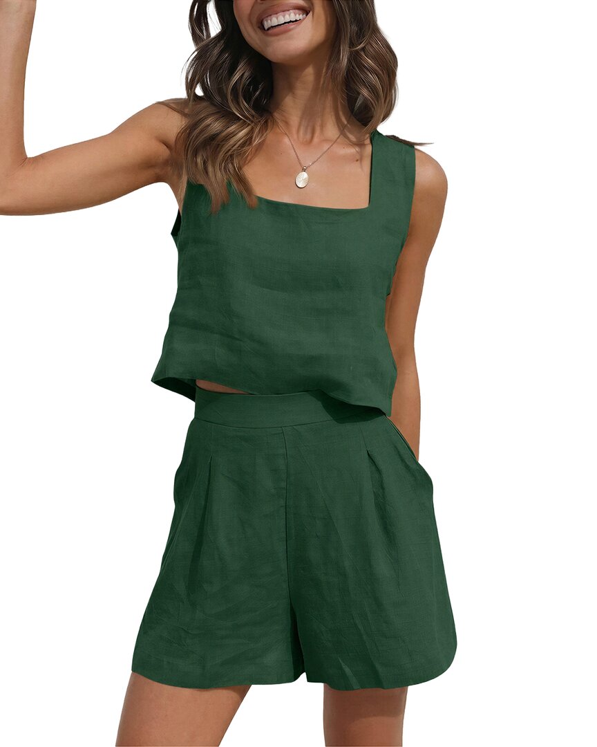 Amanda Royal Top & Short Set