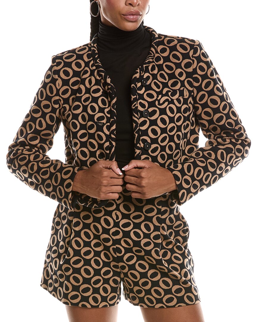 Diane Von Furstenberg Andrea Jacket In Pink